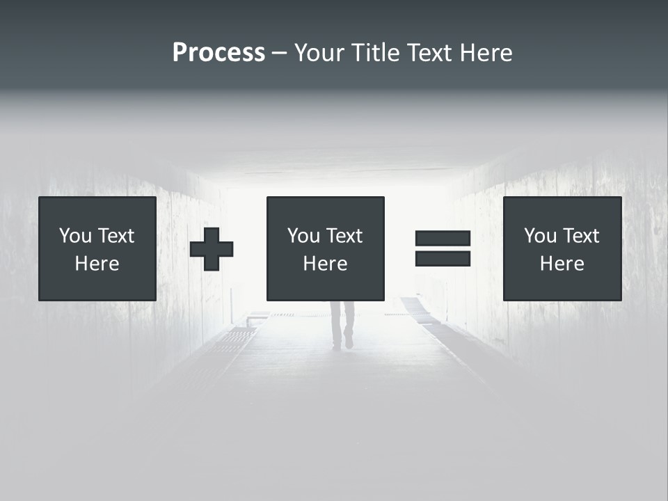 Way Hope Person PowerPoint Template