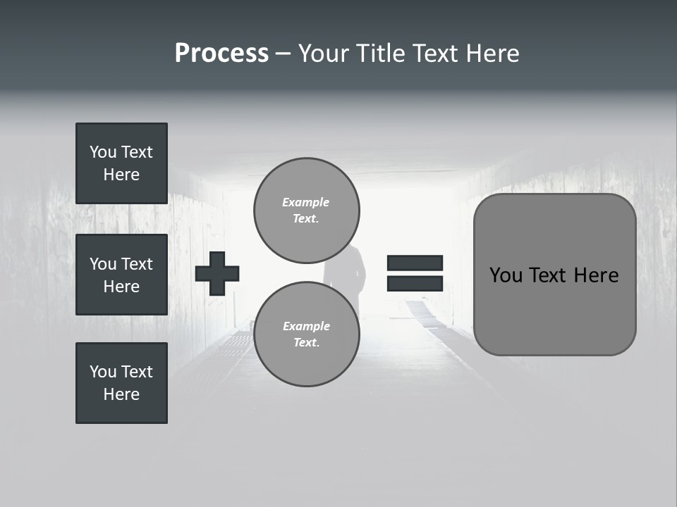 Way Hope Person PowerPoint Template