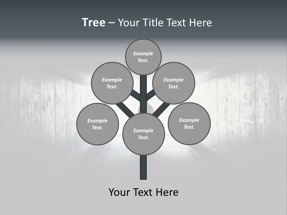 Way Hope Person PowerPoint Template