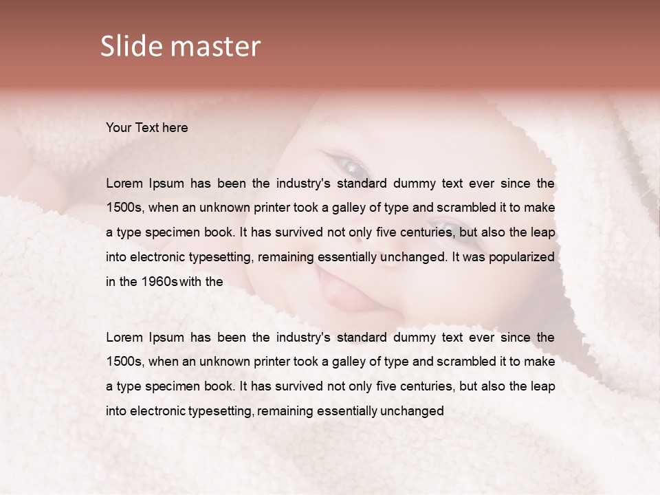 Playful Clean Girl PowerPoint Template