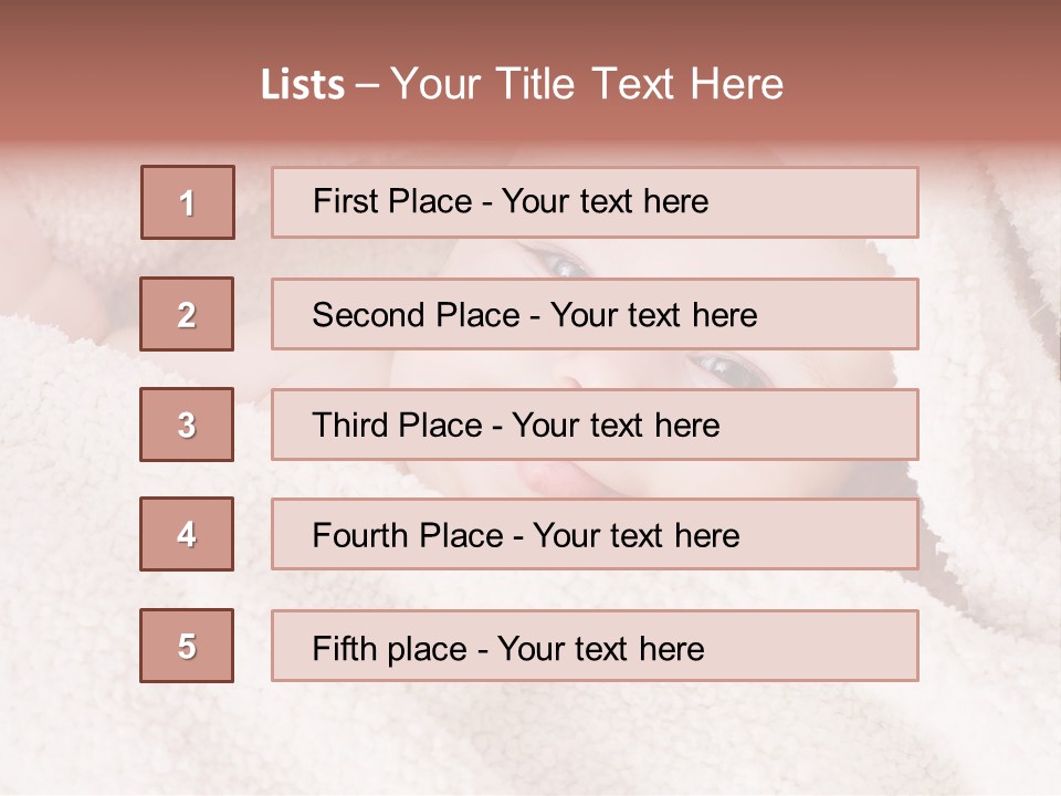 Playful Clean Girl PowerPoint Template