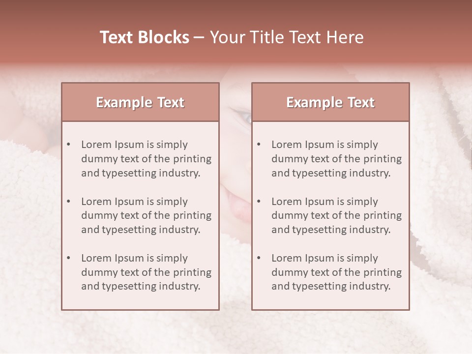 Playful Clean Girl PowerPoint Template