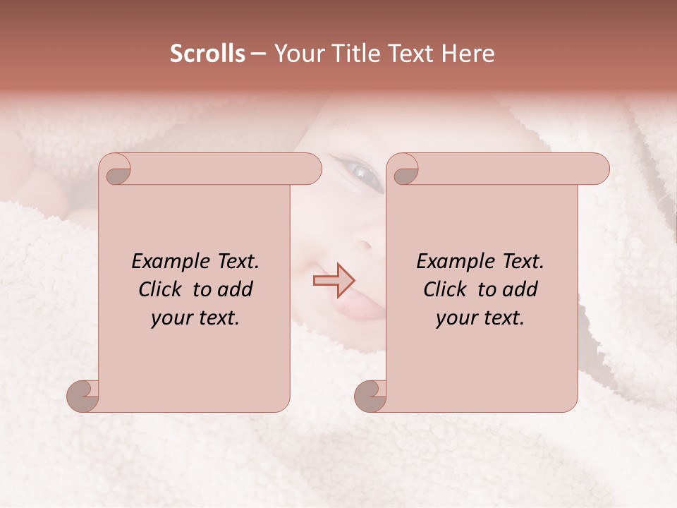 Playful Clean Girl PowerPoint Template