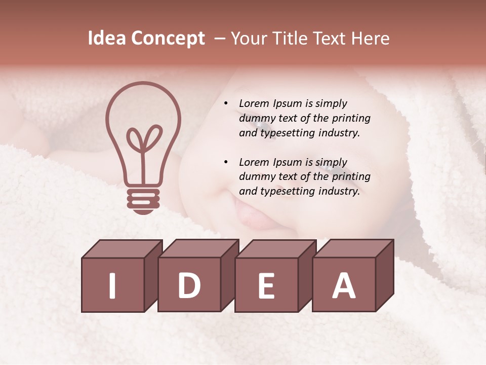 Playful Clean Girl PowerPoint Template