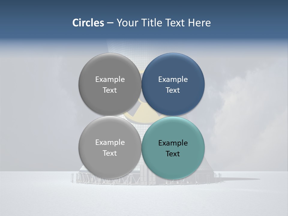 Hazard Tower Smoke PowerPoint Template