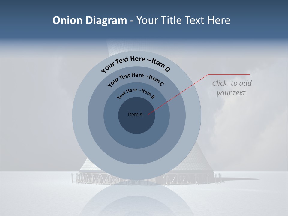 Hazard Tower Smoke PowerPoint Template