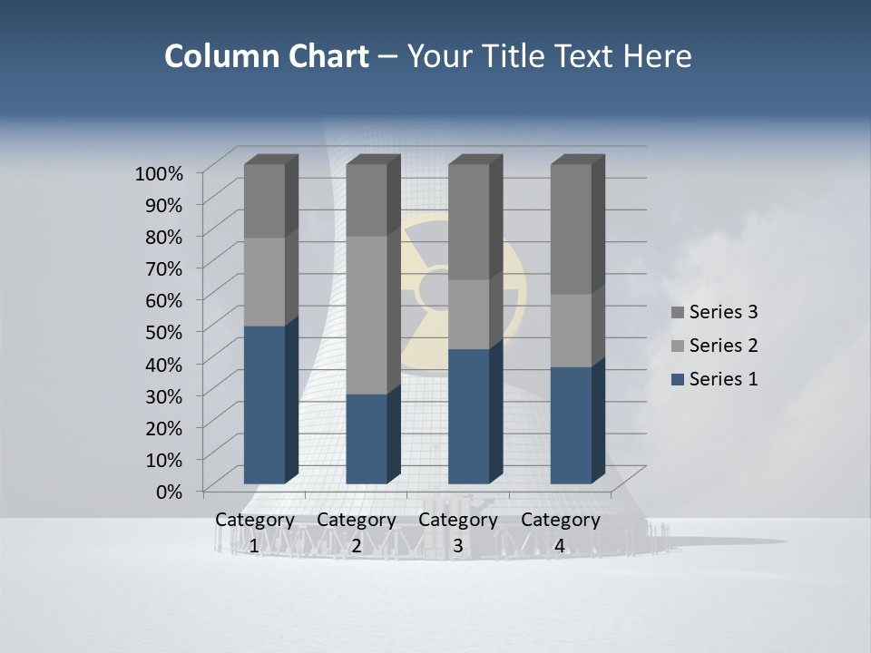 Hazard Tower Smoke PowerPoint Template