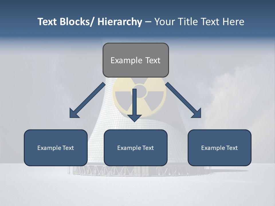 Hazard Tower Smoke PowerPoint Template