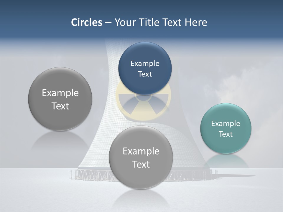 Hazard Tower Smoke PowerPoint Template