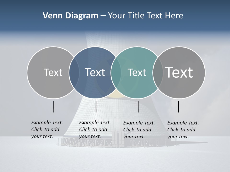 Hazard Tower Smoke PowerPoint Template