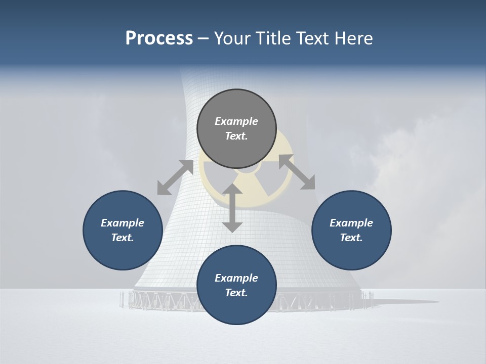 Hazard Tower Smoke PowerPoint Template
