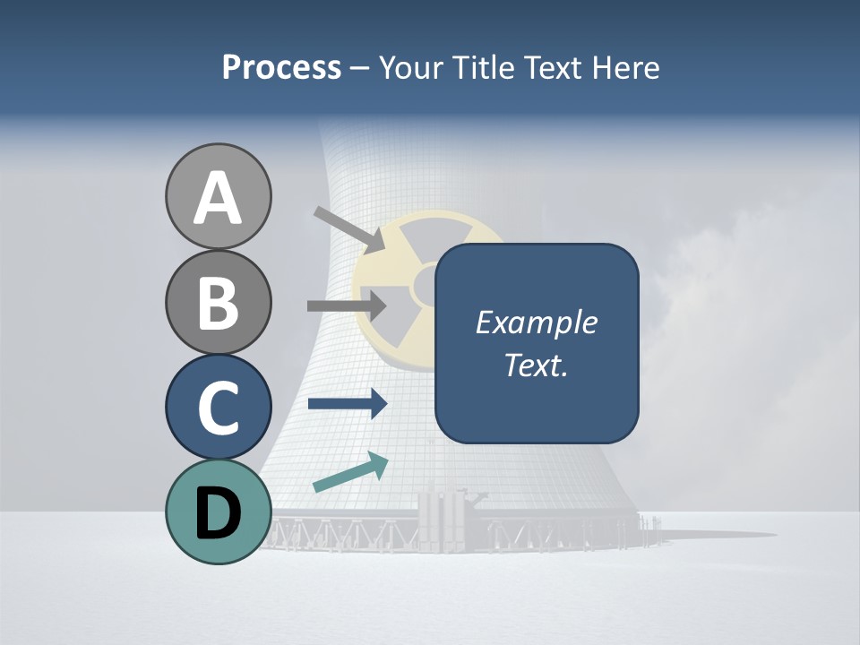 Hazard Tower Smoke PowerPoint Template
