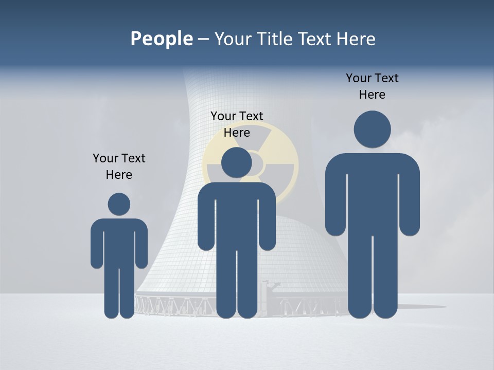Hazard Tower Smoke PowerPoint Template