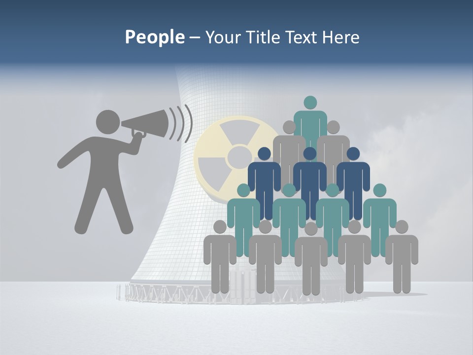 Hazard Tower Smoke PowerPoint Template