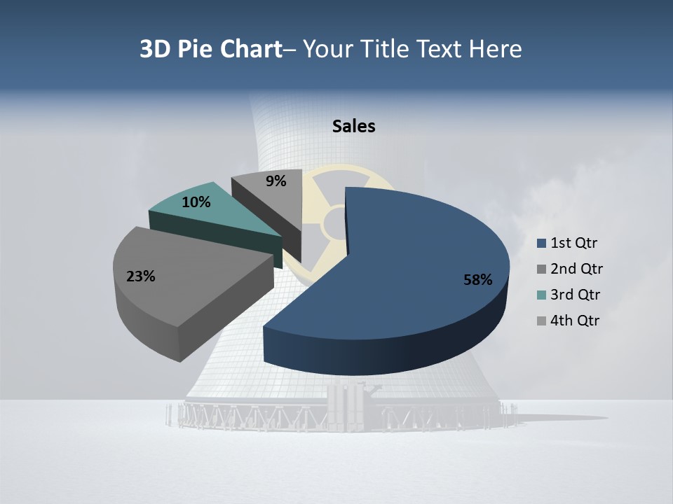 Hazard Tower Smoke PowerPoint Template