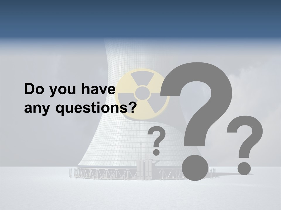 Hazard Tower Smoke PowerPoint Template