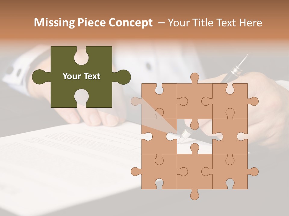 Business Professional Deal PowerPoint Template