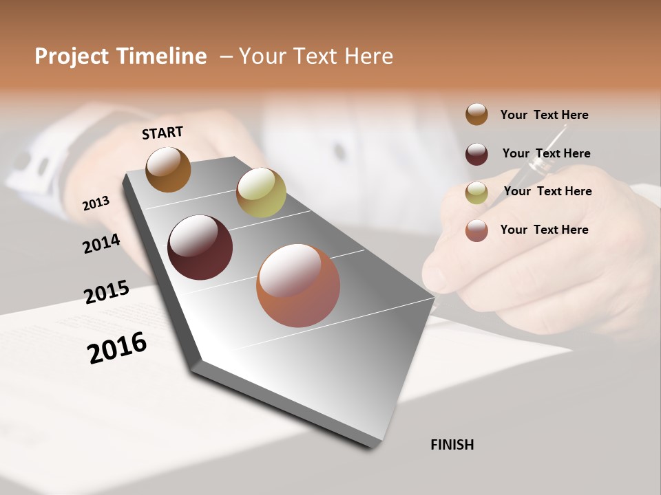 Business Professional Deal PowerPoint Template