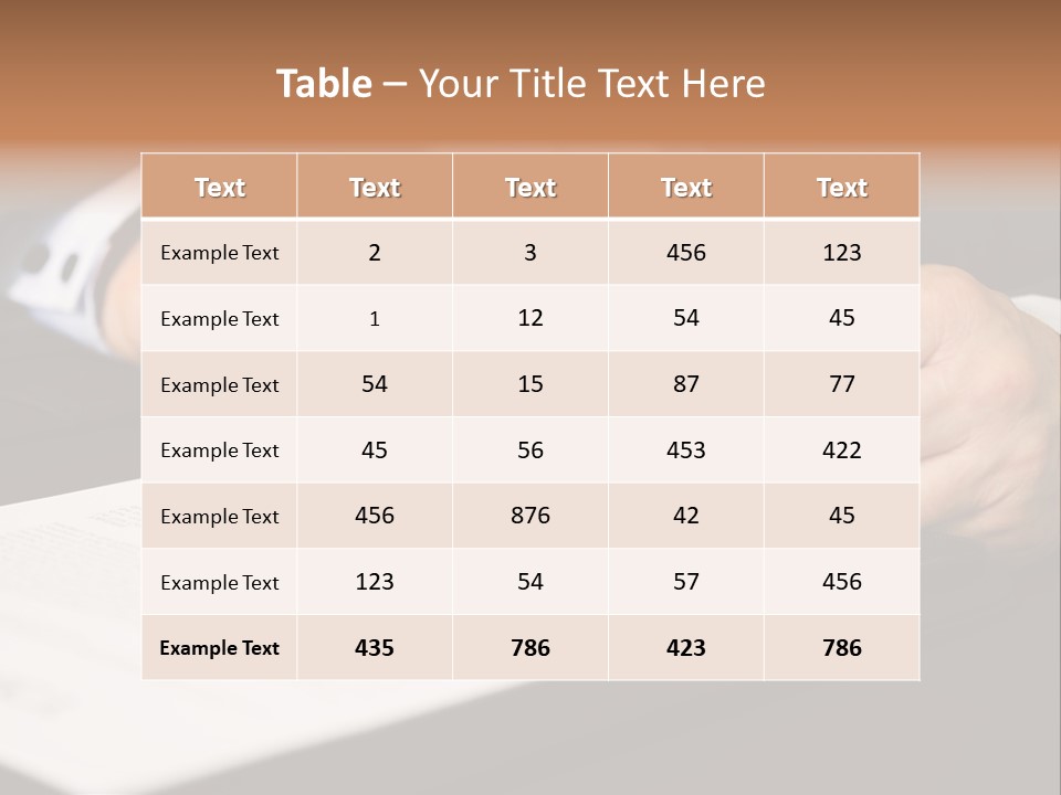 Business Professional Deal PowerPoint Template