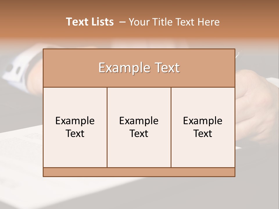 Business Professional Deal PowerPoint Template