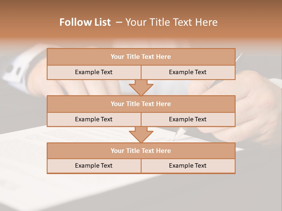 Business Professional Deal PowerPoint Template