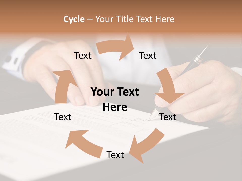 Business Professional Deal PowerPoint Template