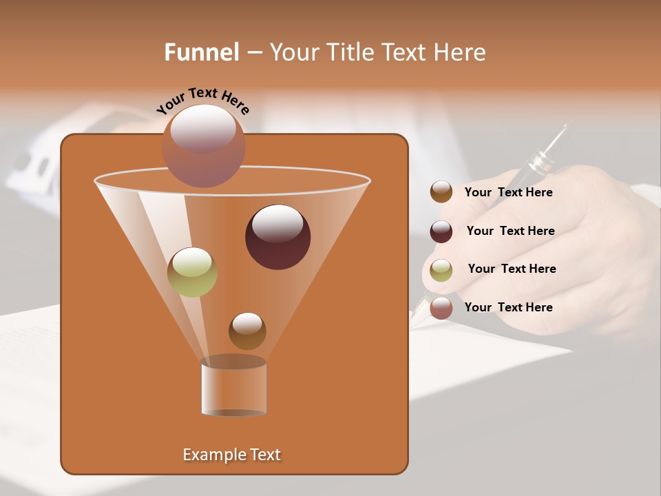 Business Professional Deal PowerPoint Template