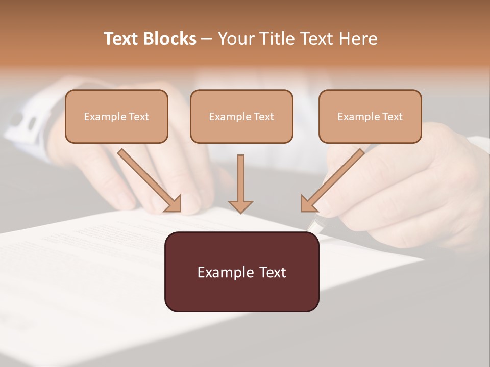 Business Professional Deal PowerPoint Template