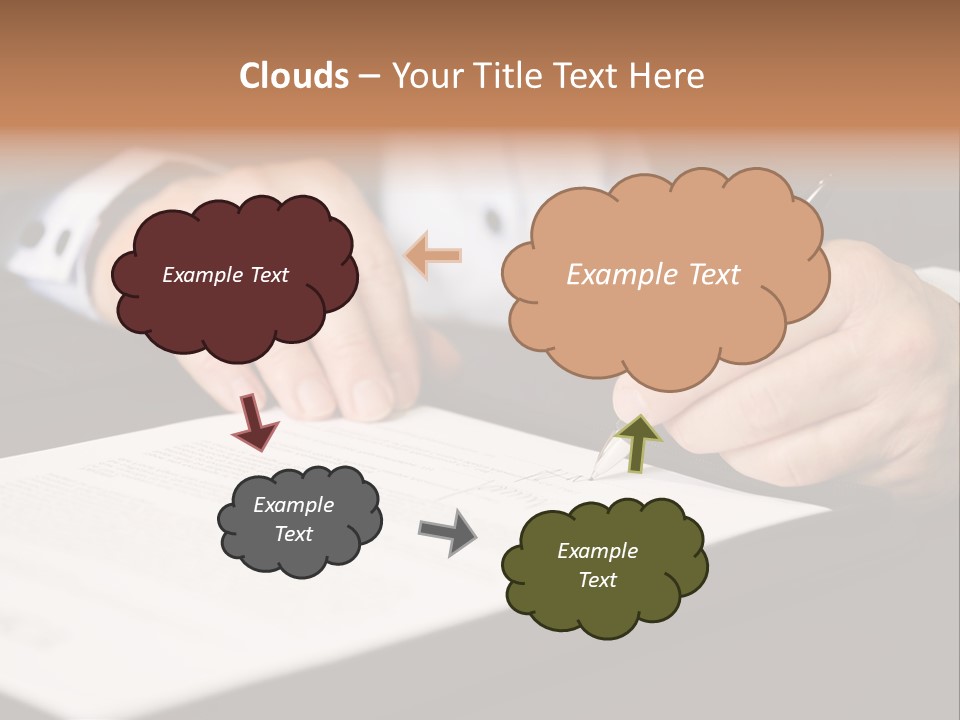 Business Professional Deal PowerPoint Template