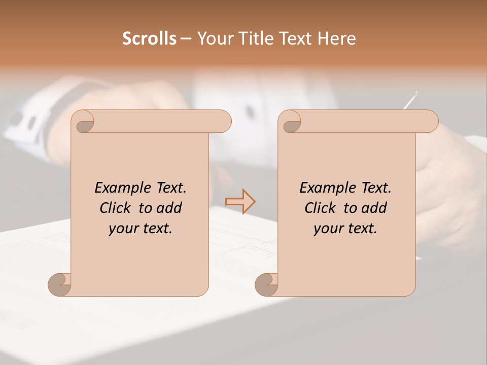 Business Professional Deal PowerPoint Template