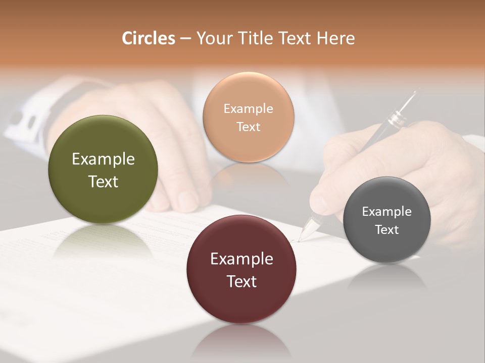 Business Professional Deal PowerPoint Template