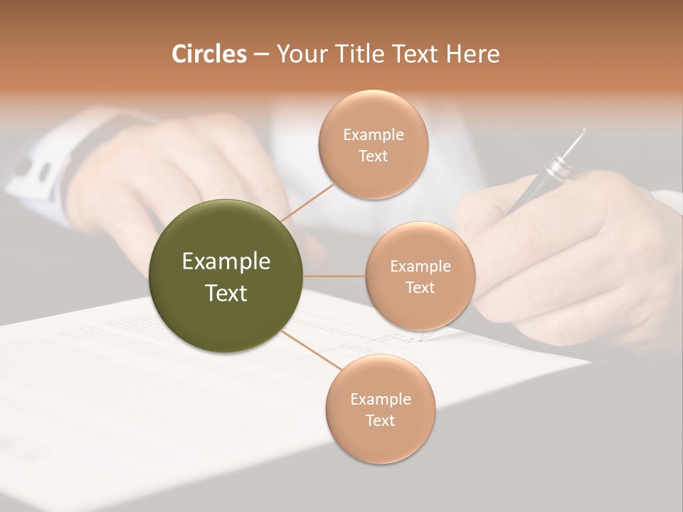 Business Professional Deal PowerPoint Template