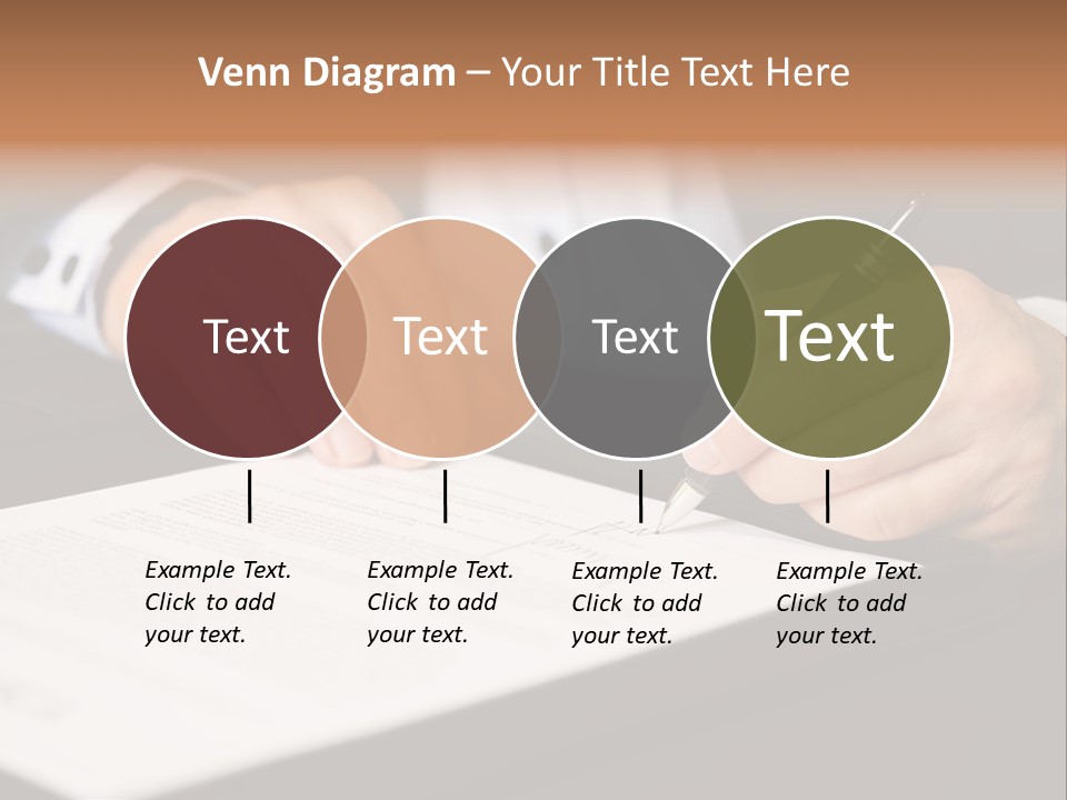 Business Professional Deal PowerPoint Template
