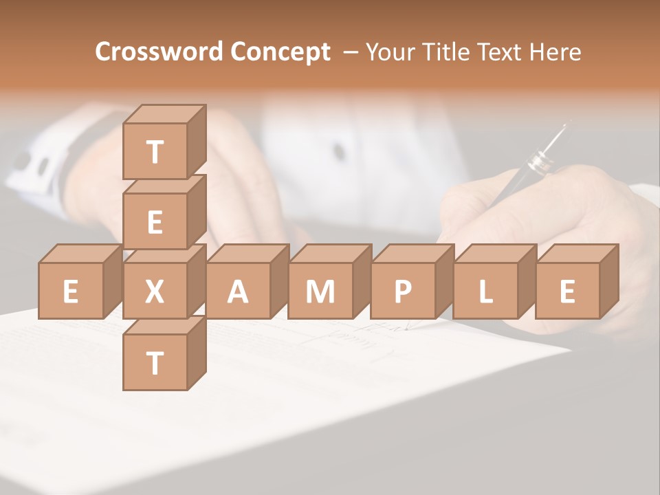 Business Professional Deal PowerPoint Template