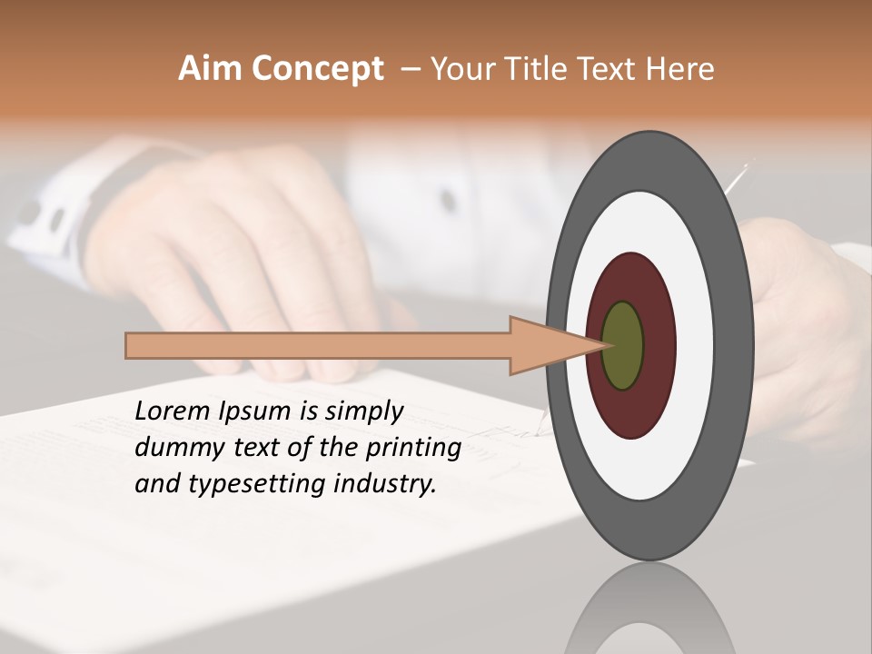 Business Professional Deal PowerPoint Template