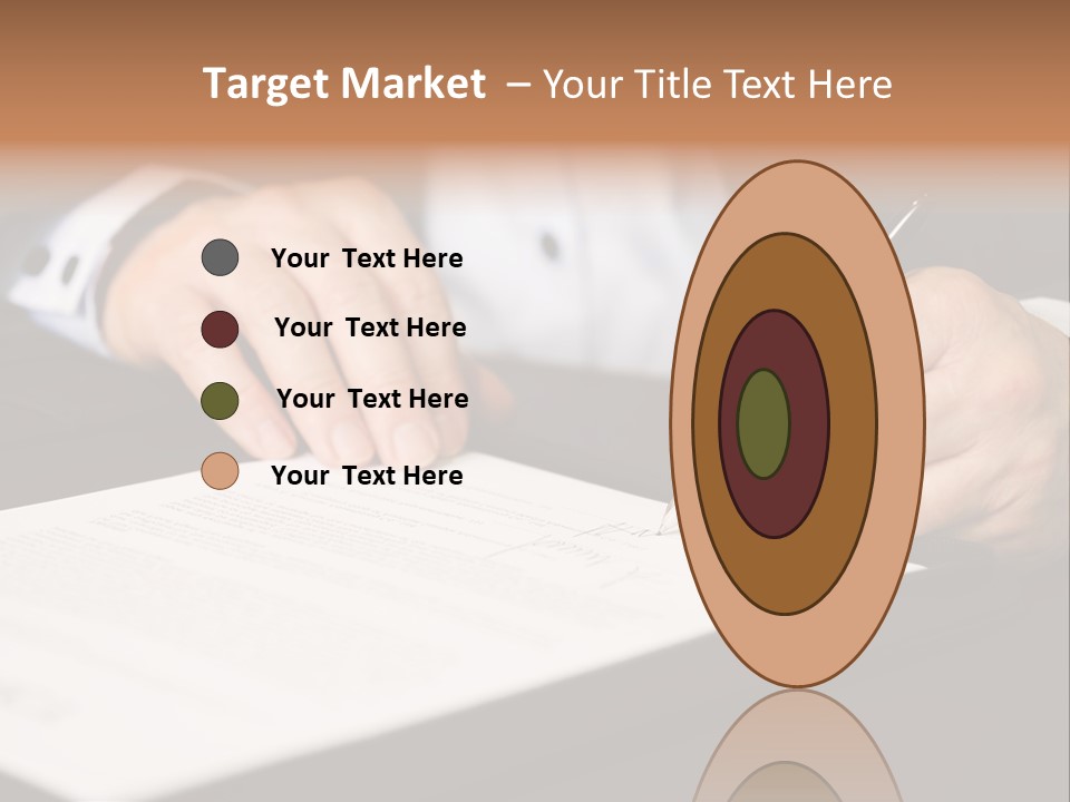 Business Professional Deal PowerPoint Template