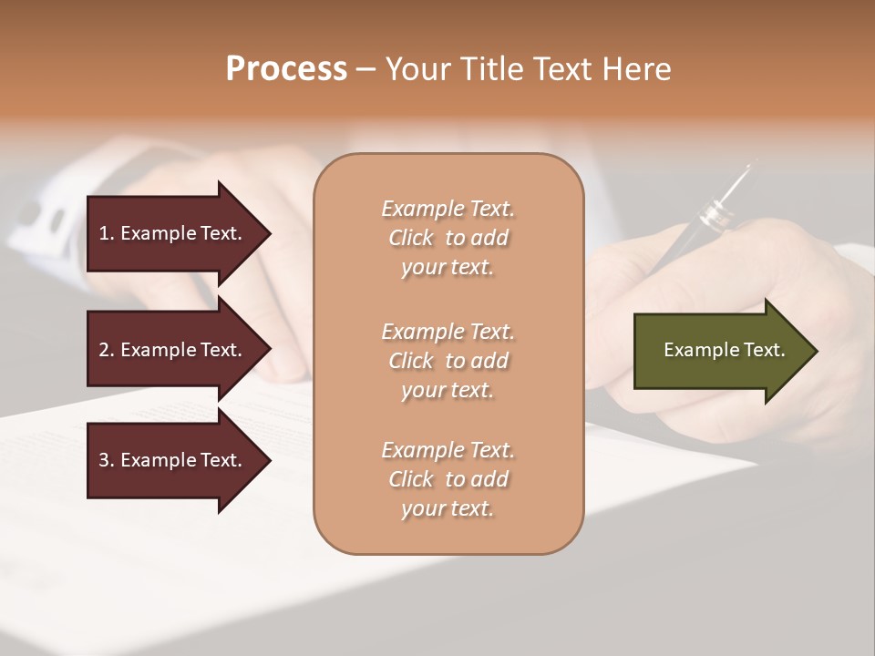 Business Professional Deal PowerPoint Template