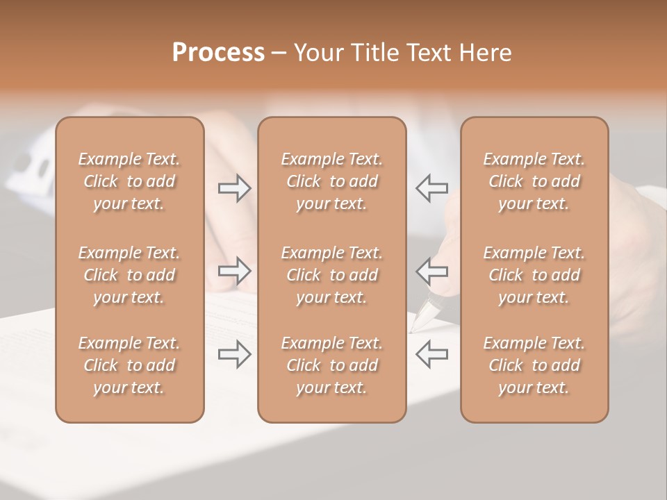 Business Professional Deal PowerPoint Template