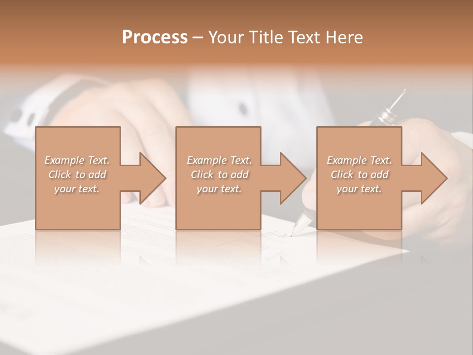 Business Professional Deal PowerPoint Template