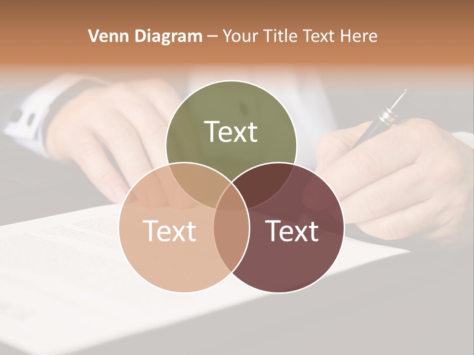 Business Professional Deal PowerPoint Template