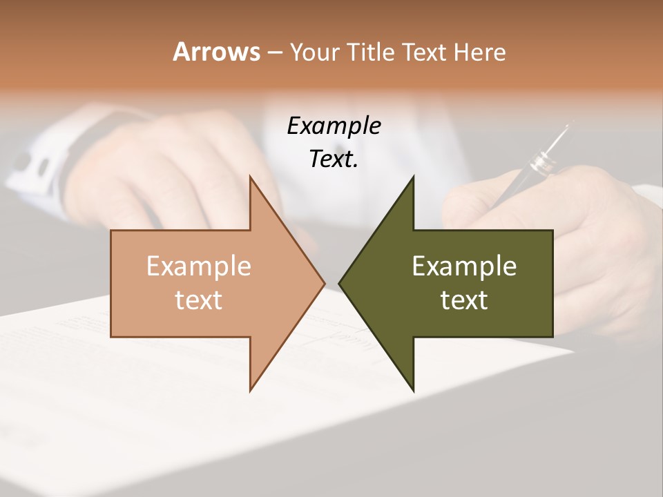Business Professional Deal PowerPoint Template