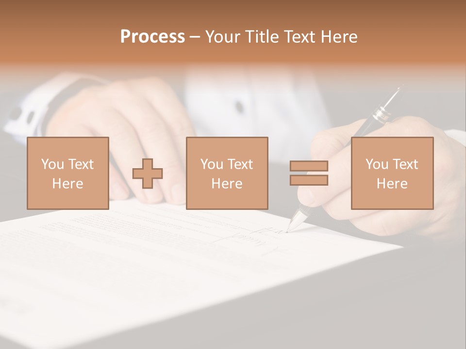 Business Professional Deal PowerPoint Template