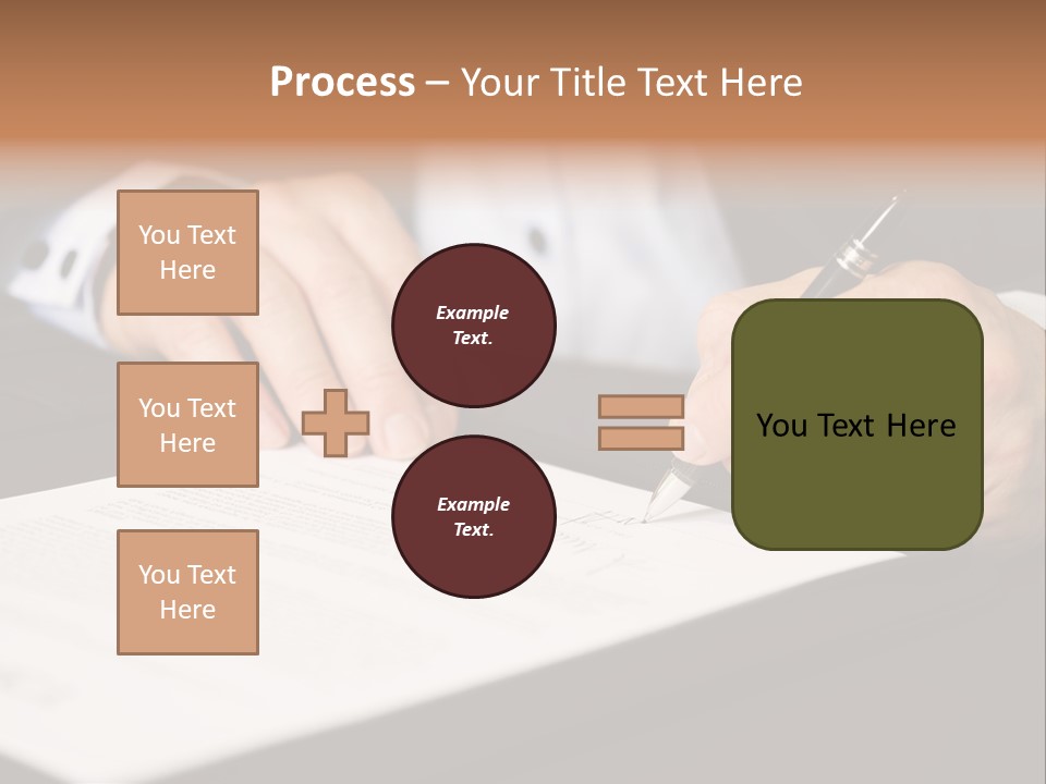 Business Professional Deal PowerPoint Template