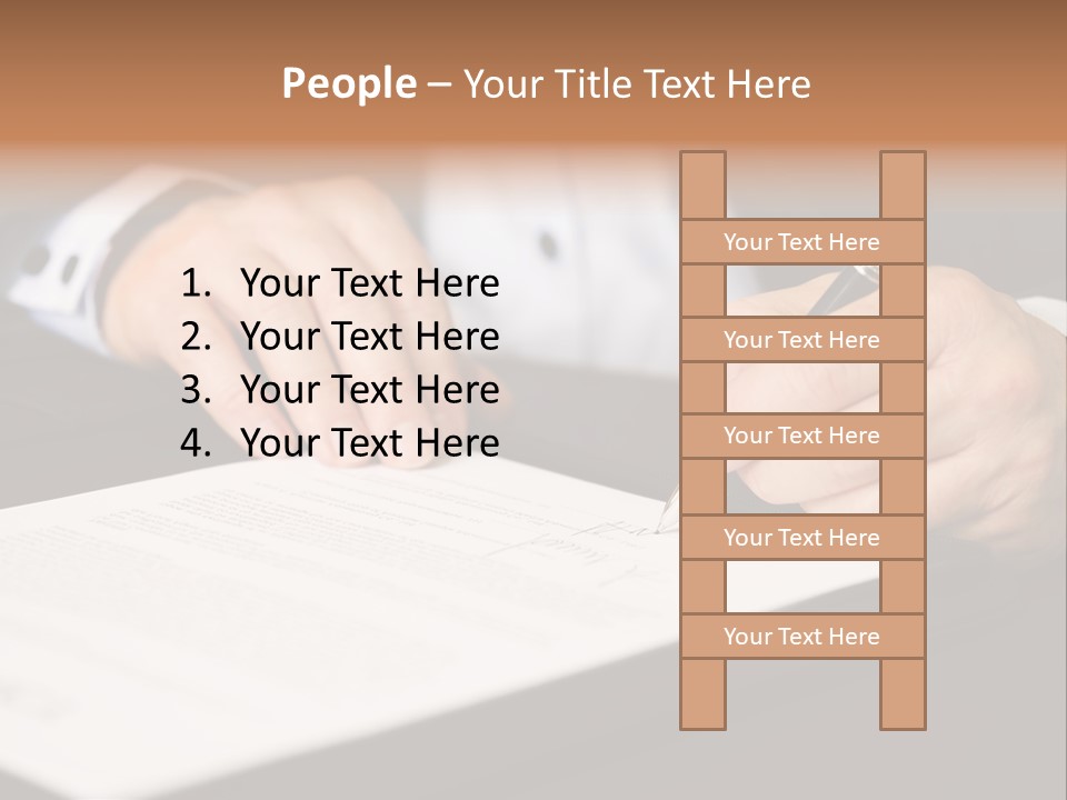 Business Professional Deal PowerPoint Template