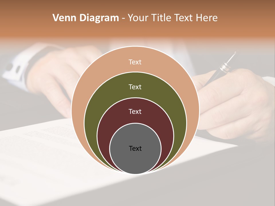 Business Professional Deal PowerPoint Template