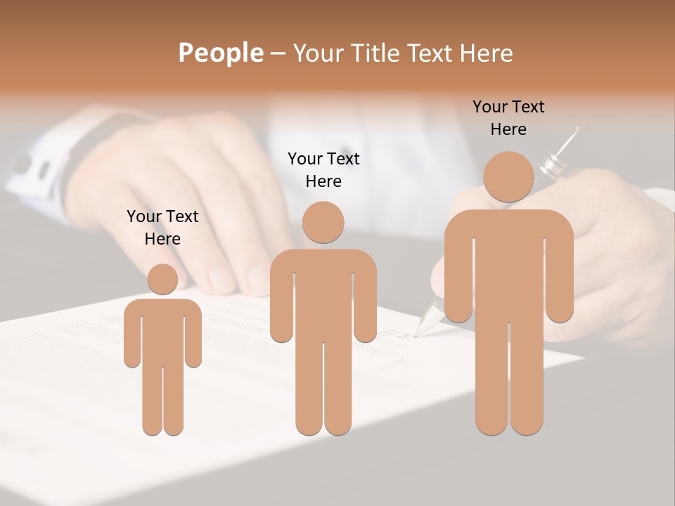 Business Professional Deal PowerPoint Template