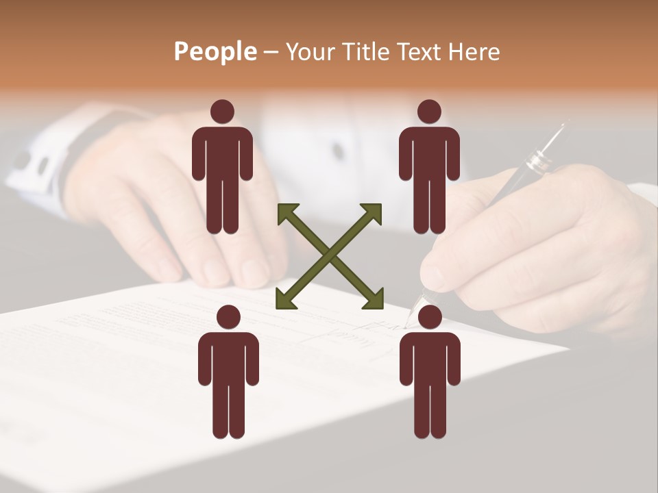 Business Professional Deal PowerPoint Template