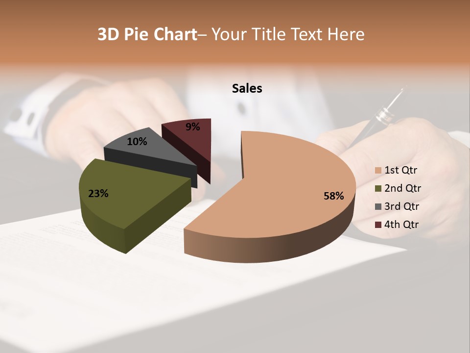Business Professional Deal PowerPoint Template