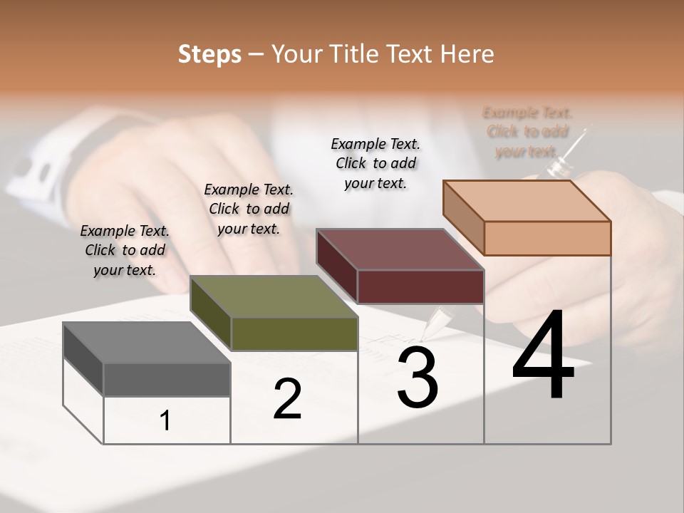 Business Professional Deal PowerPoint Template
