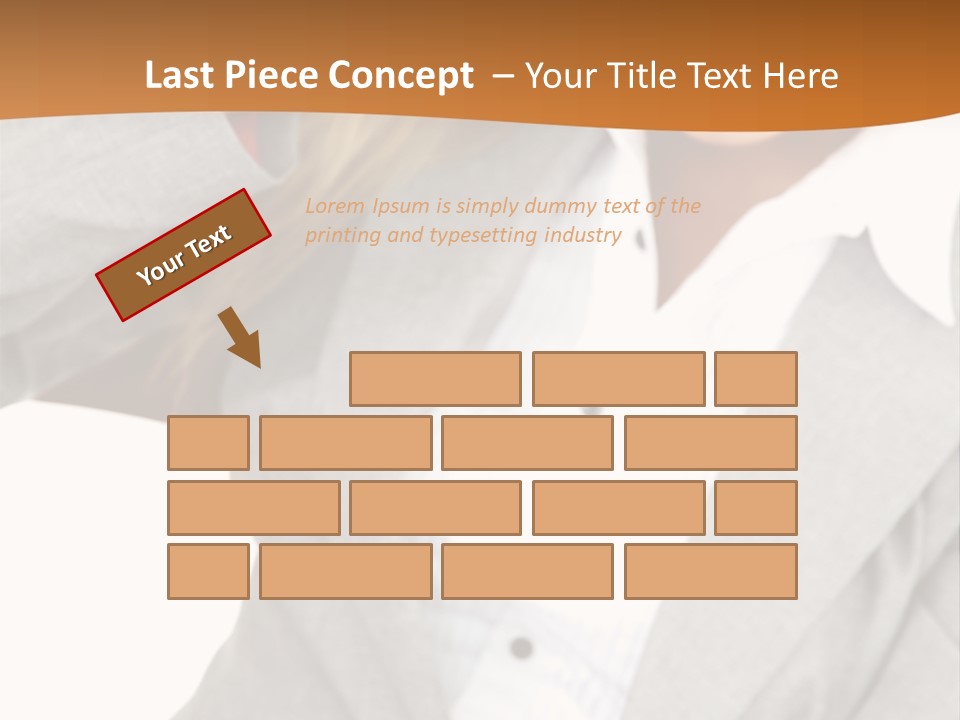 Pen Job Paper PowerPoint Template